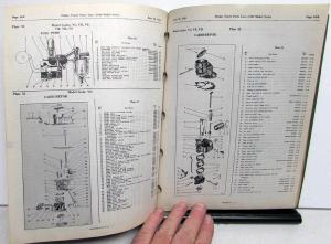 1940 Dodge Truck Dealer Parts List Book Catalog V Series 1/2 thru 2 Ton Orig