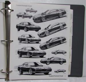 1989 Pontiac Ad Planner Firebird Trans Am Sunbird Grand Am LeMans
