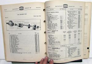 1940 Dodge Truck Dealer Parts List Book Catalog V Series 3 Ton Models Orig