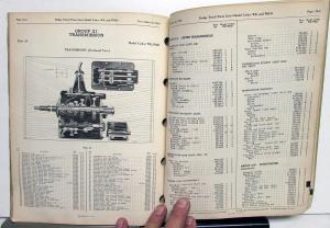 1941 Dodge Truck Dealer Parts List Book Catalog WK 3 Ton Gas & Diesel Orig