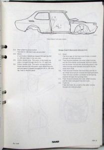 1975-1976 Saab 99 GL Service Shop Repair Manual