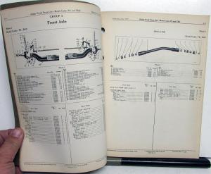 1939 Dodge Trucks Dealer Parts List Book Catalog TK Series 3 Ton Gas & Diesel