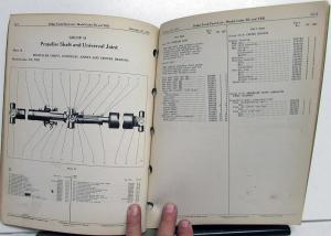 1939 Dodge Trucks Dealer Parts List Book Catalog TK Series 3 Ton Gas & Diesel