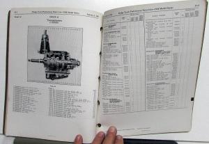 1936 Dodge Trucks Dealer Parts List Book Catalog L Series 1/2 thru 1 1/2 Ton