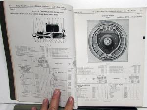 1935-1936 Dodge Trucks Dealer Parts List Book Catalog K Series 3 & 4 Ton Orig