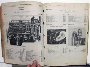 1940 DeSoto Passenger Car Parts List Book Catalog S7 & S7S Models Original