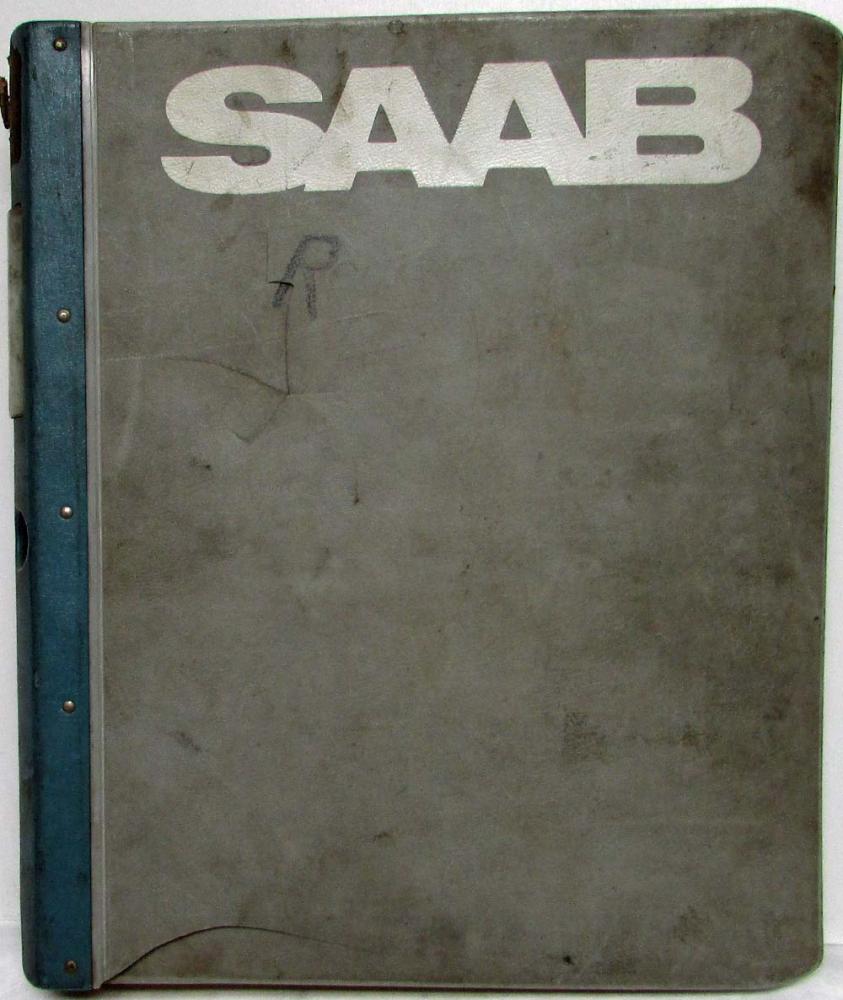 1974 Saab 99 Spare Parts Catalogue