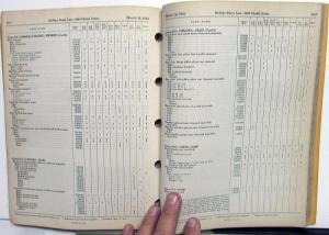 1938 DeSoto Passenger Car Parts List Book Catalog S5 Models Original