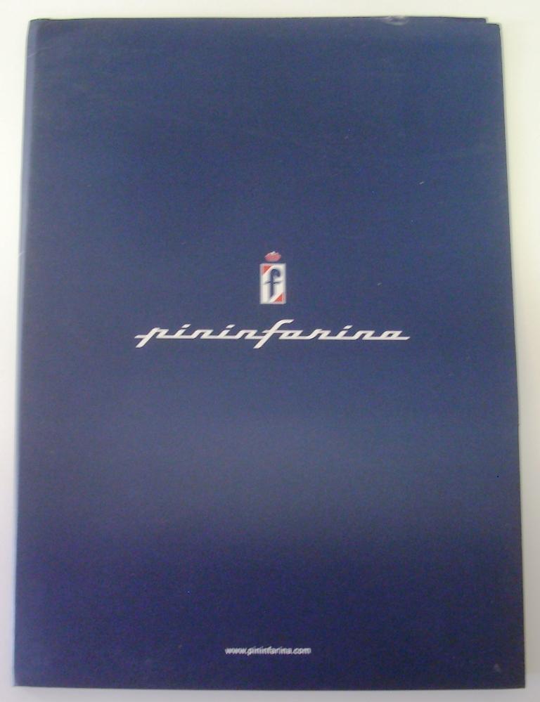 2006 Pininfarina Geneva Motor Show Press Kit Ferrari Alfa Romeo Spider Rare!