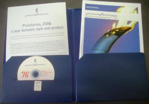 2006 Pininfarina Geneva Motor Show Press Kit Ferrari Alfa Romeo Spider Rare!