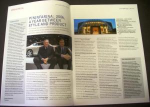 2006 Pininfarina Geneva Motor Show Press Kit Ferrari Alfa Romeo Spider Rare!