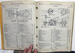 1937 DeSoto Passenger Car Parts List Book Catalog S3 Models Original