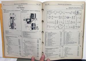 1937 DeSoto Passenger Car Parts List Book Catalog S3 Models Original