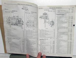 1936 DeSoto Passenger Car Parts List Book Catalog S1 & S2 Models Original