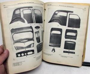 1935 DeSoto Passenger Car Parts List Book Catalog SF & SG Models Original