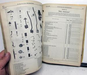 1935 DeSoto Passenger Car Parts List Book Catalog SF & SG Models Original