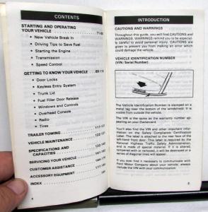 1984 Lincoln Mark VII Owners Manual Care & Operation Guide Original