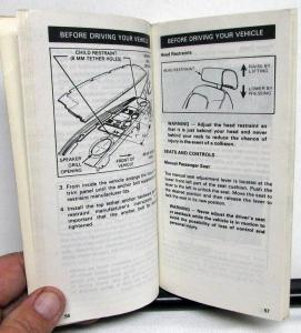 1984 Lincoln Mark VII Owners Manual Care & Operation Guide Original