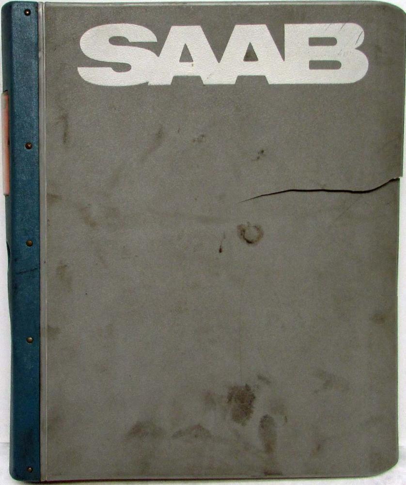 1969-1974 Saab 99 Service Shop Repair Manual
