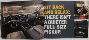 2014 Chevrolet Silverado Pickup Sales Brochure
