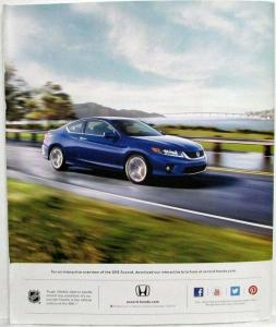 2013 Honda Accord Sales Brochure