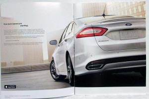 2013 Ford Fusion Hybrid Energi Sales Brochure