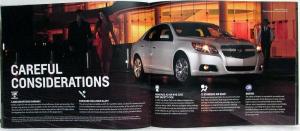 2013 Chevrolet Malibu Sales Brochure and Small Sales Folder