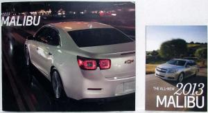 2013 Chevrolet Malibu Sales Brochure and Small Sales Folder