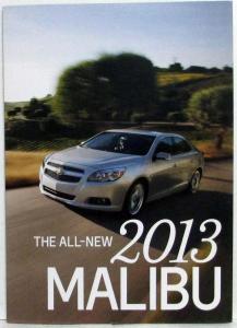 2013 Chevrolet Malibu Sales Brochure and Small Sales Folder