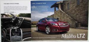 2013 Chevrolet Malibu Sales Brochure and Small Sales Folder