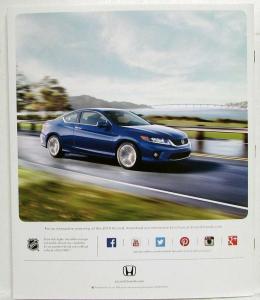 2014 Honda Accord Sales Brochure