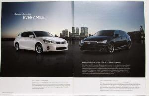 2013 Lexus CT Sales Brochure
