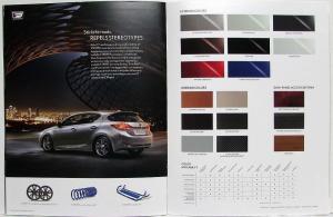 2013 Lexus CT Sales Brochure