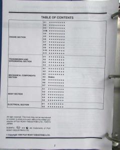 1997 Subaru Legacy Service Shop Repair Manual Supplement - ABS 5.3i