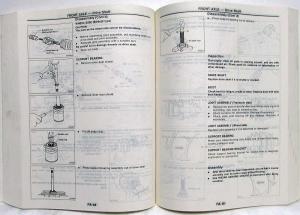 1991 Infiniti Q20 Service Shop Repair Manual