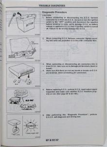 1992 Infiniti Q20 Service Shop Repair Manual