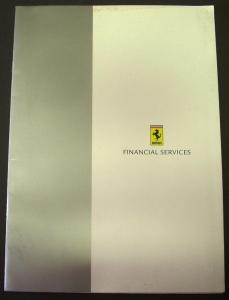 2007 Ferrari Dealer Financial Services Brochure Geneva Auto Show Press Release