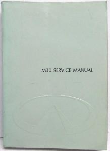 1990 Infiniti M30 Service Shop Repair Manual - Glovebox Edition