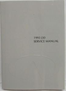 1993 Infiniti J30 Service Shop Repair Manual - Boxed Glovebox Edition