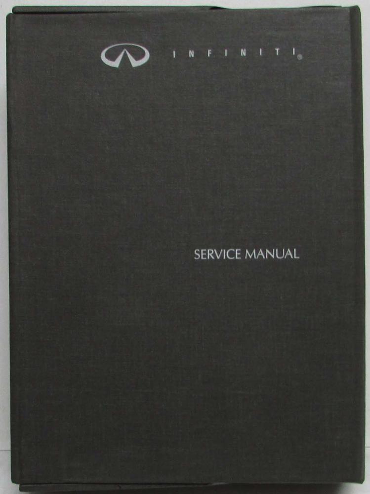 1990 Infiniti Q45 Service Shop Repair Manual - Boxed Glovebox Edition
