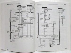 1998 Kia Sephia Electrical Troubleshooting & Vacuum Hose Routing Manual - Prelim