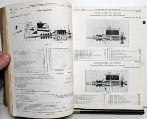 1934 Chrysler Dealer Parts List Book Catalog CA CB CU CV Models Original