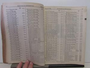 1935 Chrysler Parts List Book Catalog CZ C1 C2 C3 C6 Airstream Airflow Original