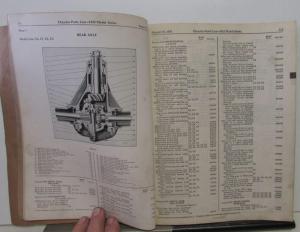 1935 Chrysler Parts List Book Catalog CZ C1 C2 C3 C6 Airstream Airflow Original