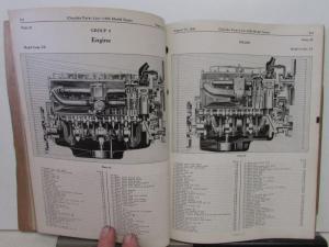 1935 Chrysler Parts List Book Catalog CZ C1 C2 C3 C6 Airstream Airflow Original