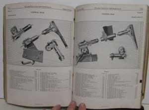 1935 Chrysler Parts List Book Catalog CZ C1 C2 C3 C6 Airstream Airflow Original