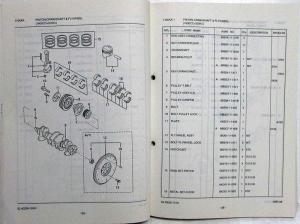 1997 Kia Sephia Parts Book Catalog - Revised June - Model Year 1995.5-1997