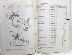 1997 Kia Sephia Parts Book Catalog - Revised June - Model Year 1995.5-1997