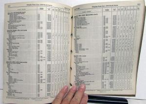 1939 Chrysler Dealer Parts List Book Catalog C22 C23 C24 Royal Windsor Imperial