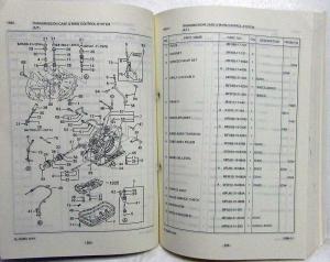 1998 Kia Sephia Parts Book Catalog - Final November - Model Year 1995.5-1997